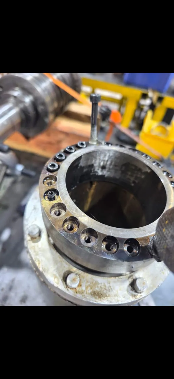 Reparación de spindle CNC